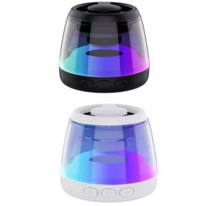 Portable Mini magnétique BT haut-parleur rvb lumière ambiante fente pour carte Option sans fil <span class=keywords><strong>armoire</strong></span> en <span class=keywords><strong>plastique</strong></span> pour une utilisation en extérieur Airplay batterie - Product Image 6