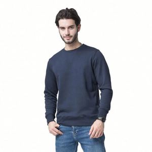 Sudadera de Invierno Personalizable de Manga Larga, Estilo Vintage, Cuello Redondo, Ligera, para Parejas - Product Image 2