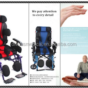 Silla de Ruedas Manual de Aleación de Aluminio para Niños y Adultos con Parálisis Cerebral, Silla de Ruedas para Niños - Product Image 5