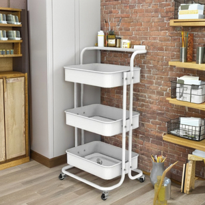 Nouveau Meuble de Rangement Multifonctionnel Lumetal Vietnam sur Pied pour Salon, Haute Qualité, Design Minimaliste Haut de Gamme, Mobile à Trois Niveaux - Product Image 5