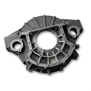 Boîtier <span class=keywords><strong>de</strong></span> volant moteur en fonte sur mesure, fabrication directe <span class=keywords><strong>de</strong></span> <span class=keywords><strong>fonderie</strong></span> OEM, moulage en sable, pièce <span class=keywords><strong>de</strong></span> rechange pour moteur diesel Cummins N14 855 - Product Image 1