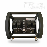 Joystick Hidráulico Industrial Proporcional Universal de 4 Actuadores, Control Remoto de 433MHz, Distancia de Control de 500m, IP68 Impermeable, Metálico