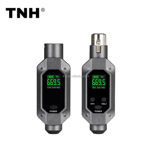 نظام ميكروفون لاسلكي TNH UM- U1 UHF جهاز إرسال واستقبال ميكروفون سلكي إلى ميكروفون لاسلكي XLR مستقبل إرسال لاسلكي - Product Image 1