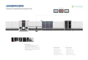 Ligne de production automatique de vitrage isolant à haute productivité, puissance 32 kW, fonction de lavage et de séchage du verre, composant principal du moteur - Product Image 6