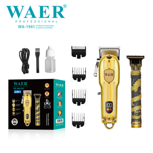 <span class=keywords><strong>Tondeuse</strong></span> et coupe-<span class=keywords><strong>cheveux</strong></span> électriques <span class=keywords><strong>sans</strong></span> <span class=keywords><strong>fil</strong></span> professionnels WAER, grande capacité de batterie, utilisation longue durée, portable et facile à utiliser - Product Image 1
