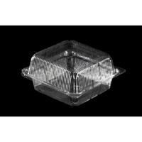 Boîte à burger transparente en PET de qualité alimentaire – Gamme de produits en PET – Vente en gros de produits en PET pour hamburgers, pâtisseries, paan et mousses
