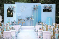 Pilier de la colonne romaine européenne Nouveaux accessoires de mariage Vase extérieur Décoration Split PVC Carré Route européenne Plomb Pilier de la colonne romaine