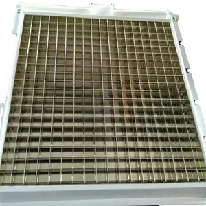 Evaporador de hielo de cobre máquina de hielo molde de cubo máquina de hielo 60kg 24 horas evaporador con níquel