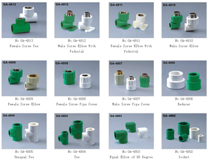 Ga Thương hiệu bán Hot PPR phụ kiện loạt nam và nữ khuỷu tay Ổ Cắm Công Đoàn hệ thống ống nước Phụ kiện 16-160 mét - Product Image 5