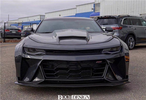 Kit de Carrocería para Chevrolet Camaro, Estilo BC Mejorado, Parachoques, Faldones Laterales, Difusor, Alerón, Capó - Product Image 4