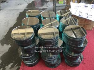 Giá Rẻ Bán Buôn Tất Cả Các Kích Thước Lớn Và Nhỏ Hình Tròn Tự Dính Gương Gạch Không Khung Kính Mosaic Gương Gạch Cho Tường - Product Image 3