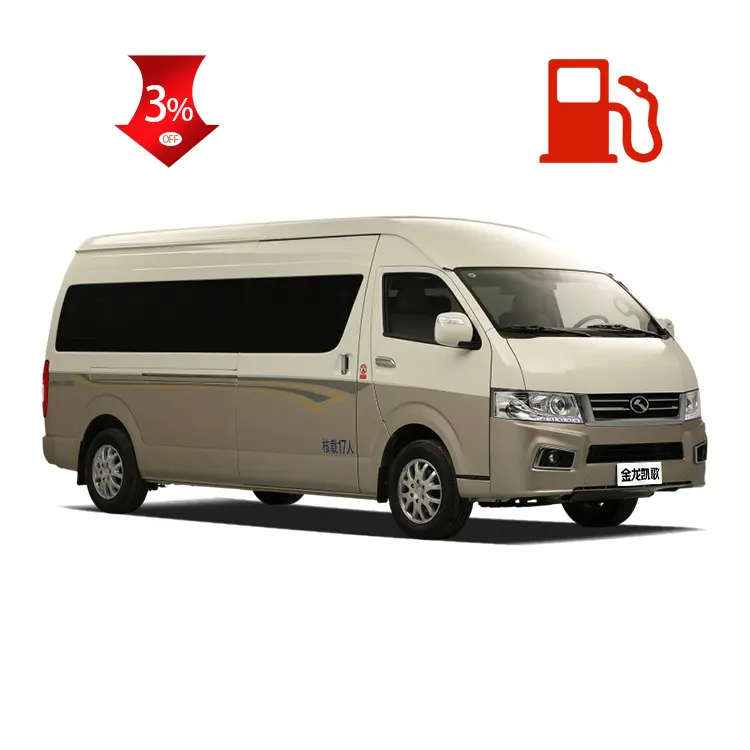 Mini Busse de China 2023 Stadtbusse neue Kinglong 11/14 Sitze Bus Kinglong Luxus bus VAE Preis in Dubai für Afrika LHD neu
