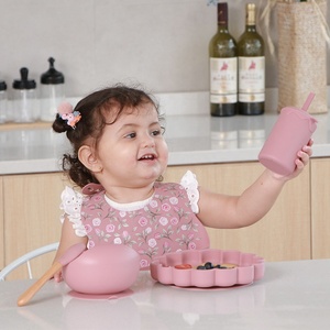 100% cuillère à mâcher en Silicone de qualité alimentaire fourchette magnifique soulagement du caoutchouc ventouse plat lion <span class=keywords><strong>assiette</strong></span> avec cuillère - Product Image 2