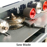 NEWEEK Machine à profiler le bois à 4 têtes, dégauchisseuse et profilatrice