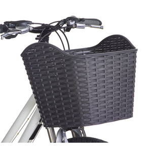Cesta Delantera para Bicicleta Urbana SUNNYWHEEL KA-119, Ligera y Resistente, Estilo Tejido por Inyección, Múltiples Opciones de Color: Amarillo, Marrón, Negro - Product Image 1