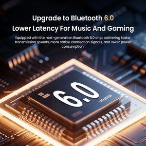 Écouteurs sans fil tour de cou stéréo pour le sport, style casque, avec fonction de modification de voix – Meilleures ventes - Product Image 5