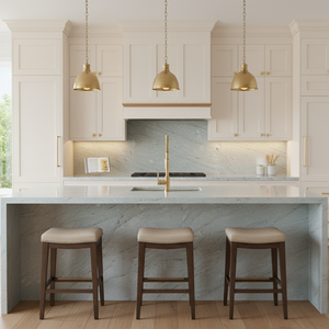 เคาน์เตอร์ควอทซ์เทียมทรงหลอดเลือดดำคริสตัลสีน้ำเงินเข้มดีไซน์ร่วมสมัยเป็นมิตรกับสิ่งแวดล้อมแผ่นใหญ่ระดับพรีเมี่ยมฤดูร้อน - Product Image 1