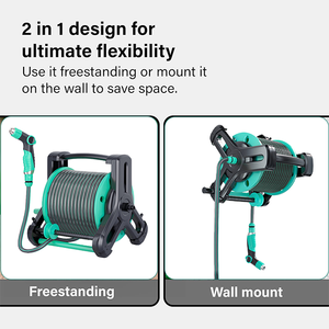 20m 30m 40m 벽걸이 형 자동 호스 릴 고압 세척기 물 개폐식 정원 호스 릴 - Product Image 2