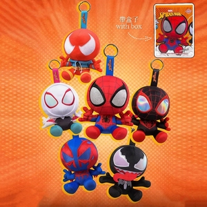 Đồ chơi nhồi bông Người Nhện 4 inch, <span class=keywords><strong>6</strong></span> kiểu dáng, búp bê nhồi bông mềm mại dành cho trẻ em, quà tặng tiệc siêu anh hùng, bán buôn số lượng lớn, móc khóa - Product Image 2