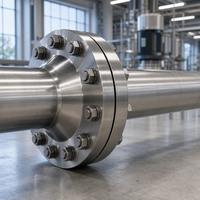 Bride à col de soudure à face surélevée en acier au carbone ASTM A105, forgée OEM, haute pression, pour pipeline de pétrole et de gaz, ASME B16.5 Classe 900, NACE MR0175