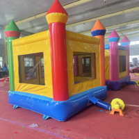 Offre Spéciale 3m * 4m Pvc matériel gonflable maison enfants sautant château louer videur sautant aire de jeux pour la fête