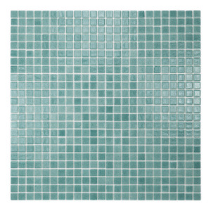 Mosaico Bruma Verde Acqua 30,5x30,5 Cm 5 Mm Lucido con Bordi Irregolari - Product Image 2