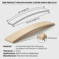 Sommier à lattes YX de qualité AA, robuste et durable, en bois de bouleau écologique, installation facile, taille personnalisée, support de matelas pour lit plateforme