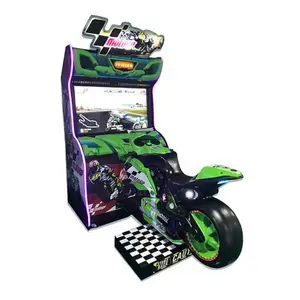 畅销书新款投币式3d机器虚拟现实摩托车赛车模拟器成人驾驶摩托车赛车游戏
