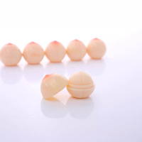 Baume à lèvres hydratant et nourrissant à la pêche blanche, gloss à lèvres fruité mignon, saveur fruitée, hydratation longue durée