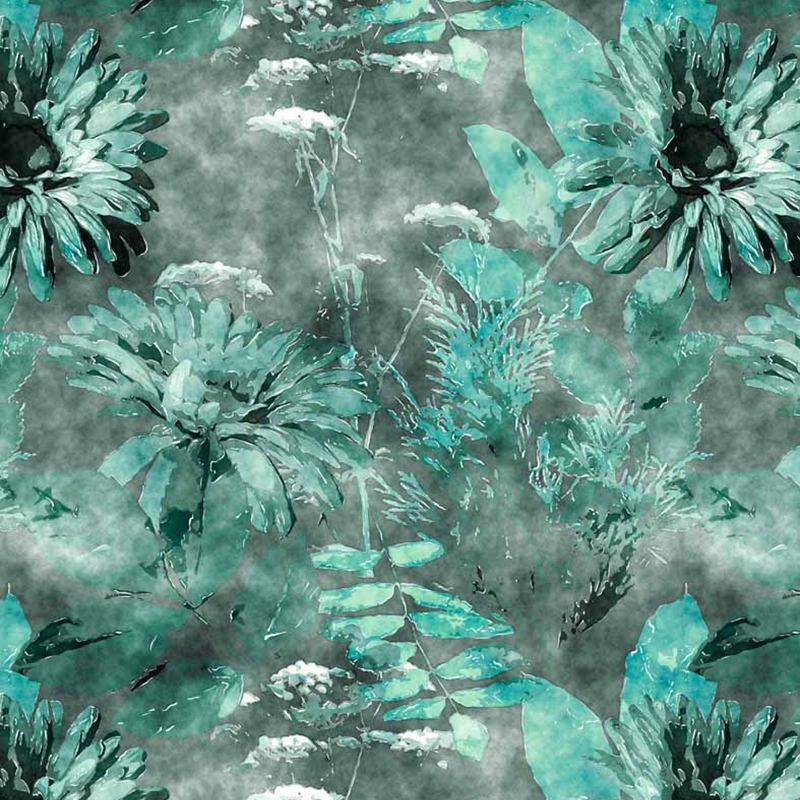 Серия из 100% полиэстера с принтом персикового цвета для платьев