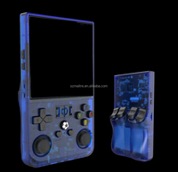 Offre Spéciale : Consoles de Jeu Vidéo Mini R36 Max avec Batterie 4000 mAh, Manettes à Joystick Hall et Contrôleurs 3D pour Consoles de Jeu PS1 R36 Max
