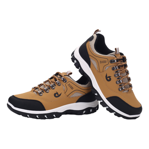 Zapatillas deportivas de running para hombre, de ante, con hebilla giratoria, transpirables, casuales, versátiles, ligeras, con amortiguación y cordones, ideales para invierno. - Product Image 1