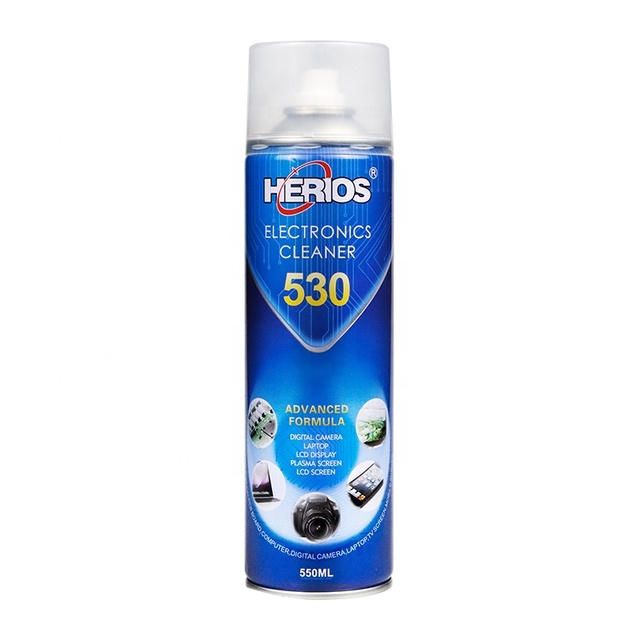 HERIOS 550ML Multi-purpose Mobile Phone Screen Electronic Electrical Aerosol Spray Contact Cleaner Spray
