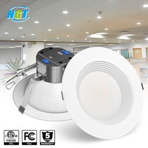 Lampe encastrée LED pour plafond, lumière blanche ronde DOB 5000K, spot encastré, luminaire encastré 9W - 40W COB, downlight dimmable - Product Image 1