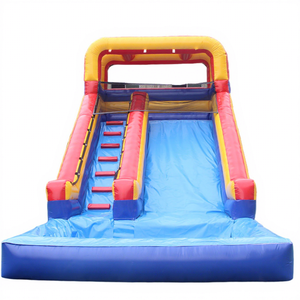 <span class=keywords><strong>Scivolo</strong></span> Acquatico Gonfiabile Combinato in PVC Commerciale per Adulti e Bambini, Ideale per Parchi Acquatici e Divertimento in Famiglia all'Aperto e al Chiuso - Product Image 1