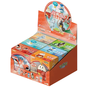 บล็อกกี้ โปเกมอน คลาสสิค 03 ฉบับภาษาจีน คอร์ฟิช ฟาร์เฟตช์ ของแท้ ตัวต่อประกอบ โมเดล บล็อกกี้ อนิเมะ แอคชั่น ฟิกเกอร์ - Product Image 1