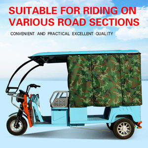 Tricycle électrique pour adultes, 3 roues, tricycle passager, taxi, moteur 1500W - Product Image 4