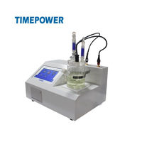 Professional High Accuracy 0.2% Coulomb Method Karl Fisher Titrator Trace Moisture Tester Water Content Detection Biodiesel