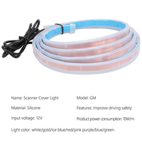 Super Bright Hood Light Drl Led bar 150 180 cm Blanc Couleur Ultra Mince Flexible Led Strip Light Car Start Scan Type