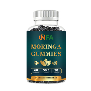 High Quality Dietary <b>Supplement</b> Moringa Gummies With Dl-Malic Acid Supports Digestive Strengthens Immune Defense - Product Image 1