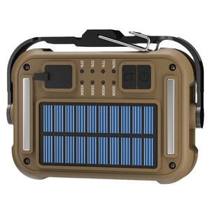 Lampe de travail 30W 3600mAh avec charge Type C, crochet et base magnétique pour camping, réparation et patrouille - Product Image 2