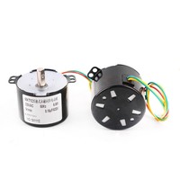 Motor Sinkron Magnet Permanen Fasa Tunggal Sino-pan 50KTYZ 220V AC Operasi Bolak-Balik Maju/Mundur Kecepatan Rendah 6.5W 3