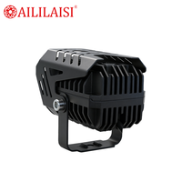 Projecteur laser mini BI LED OEM, double couleur blanc, phare antibrouillard pour voiture, longue portée, phare auxiliaire pour moto, ATV, UTV