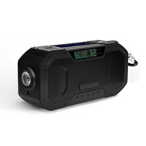 Rugged Outdoor Solar Emergency Power Bank, 5000mAh/10000mAh Waterproof Portable Charger with Flashlight - Product Image 2