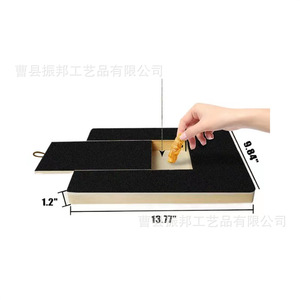 Tabla rascadora de madera maciza para perros, lima de uñas, protector de sofá contra arañazos, lima de uñas grande para perros, tabla rascadora para gatos, protector antiarañazos para mascotas - Product Image 4