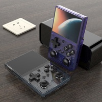 Console de jeu rétro portable R35Plus, écran 3,5 pouces 640*480, émulateur de console de jeu rétro portable, Linux, cadeaux pour enfants R35Plus