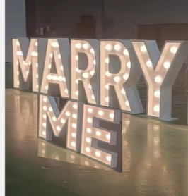 Custom Large 3D <b>LED</b> Digital Light Bulb <b>Letters</b> Logo Astronaut Sign Pattern Metal Remote IP65 Glass Office Shops Companies - Product Image 3