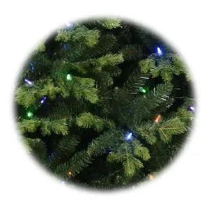 High Quality Christmas <b>Tree</b> Pe Pvc Mixed Luxury Outdoor Ornaments Christmas <b>Tree</b> <b>Led</b> <b>Lights</b> With Metal Stand - Product Image 5