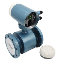 4-20mA Pulse Liquid 50Hz Electromagnetic Flow Meter DN50 2 Inch LCD Stainless Steel High Accuracy Water Fluid