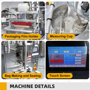 Máquina Automática para Empacar Bolsas de Frijoles Negros Secos, Máquina para Empacar Lentejas, Frijoles Mung, Fava, Frijoles <span class=keywords><strong>Pinto</strong></span> y Legumbres - Product Image 4